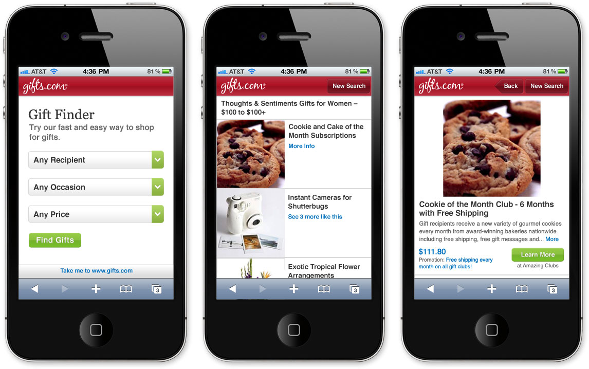 Mobile Website