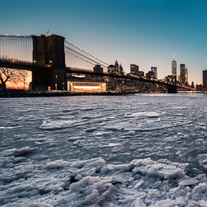Ice Between Bridges